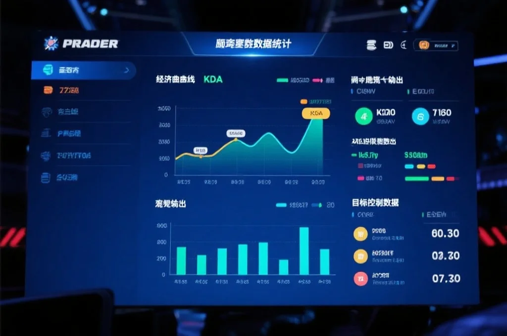 电竞比赛赛后数据统计